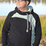 Schnittmuster Raglanhoodie MAILO Gr. S-XXXL : - Sewando