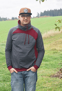 Schnittmuster Raglanhoodie MAILO Gr. S-XXXL : - Sewando