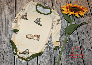 Schnittmuster Newborn LOU Body und Wickelbody Gr. 50-92 : - Sewando