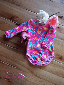 Schnittmuster Newborn LOU Body und Wickelbody Gr. 50-92 : - Sewando