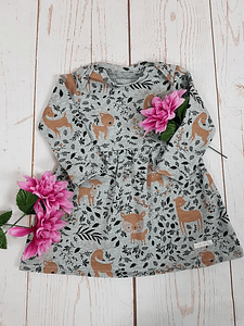 Schnittmuster Newborn LOU Kleid oder Tunika Gr. 50-92 : - Sewando