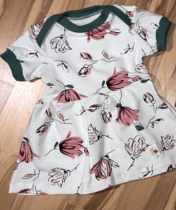 Schnittmuster Newborn LOU Kleid oder Tunika Gr. 50-92 : - Sewando