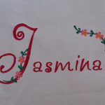 Stickdatei Monogramm Blume Buchstaben Alphabet Set 144 - Sewando