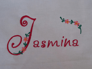 Stickdatei Monogramm Blume Buchstaben Alphabet Set 144 - Sewando