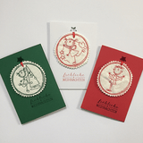 Stickdatei Strichmännchen Weihnachten Doodle Set 494 - Sewando