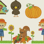 Stickdatei Herbst XXL Set 364 - Sewando