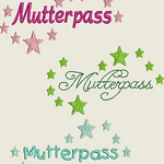 Stickdatei Mutterpass Stern Babyfüsse Baby Füsse Set 409 - Sewando