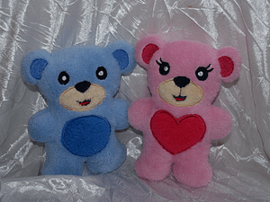 Stickdatei Teddy Kuscheltier Set 294 - Sewando
