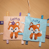 Stickdatei Fuchs Füllstich und Applikation 179 - Sewando