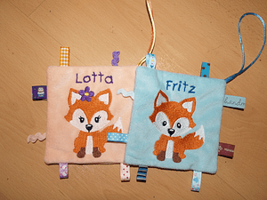 Stickdatei Fuchs Füllstich und Applikation 179 - Sewando