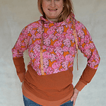 Schnittmuster Hoodie/Hoodiekleid JULIETA 34-52 + Kragen Add on : - Sewando