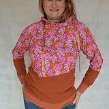 Schnittmuster Hoodie/Hoodiekleid JULIETA 34-52 + Kragen Add on : - Sewando