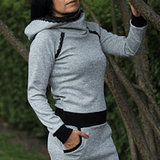 Schnittmuster Hoodie/Hoodiekleid JULIETA 34-52 + Kragen Add on : - Sewando