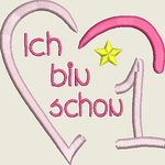 Stickdatei Zahl Ich bin schon Geburtstag Set 572 - Sewando