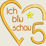 Stickdatei Zahl Ich bin schon Geburtstag Set 572 - Sewando