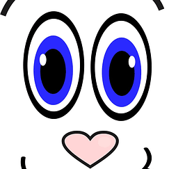 Plotterdatei Gesichter Mund, Nase, Augen SVG für Kuscheltiere Monster - Sewando