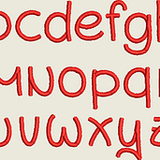 Stickdatei ABC 2,5cm Buchstaben Schrift Alphabet Set 461 - Sewando