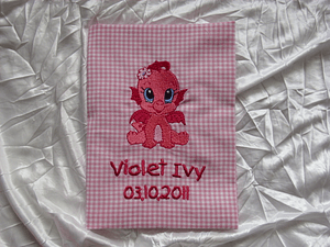 Stickdatei Baby Dino Drache Dinosaurier Set 385 - Sewando