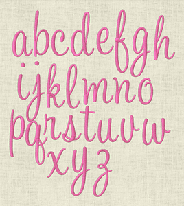 Stickdatei Monogramm mit Blumen Schrift ca. 70mm Set 397e - Sewando