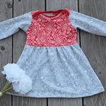 Schnittmuster Newborn LOU Kleid oder Tunika Gr. 50-92 : - Sewando