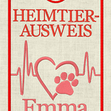 Stickdatei Impfpass Heimtierausweis Set 650 - Sewando