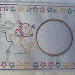 Stickdatei Strichmännchen Weihnachten 5 Mug Rug Set 651 - Sewando