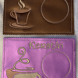 Stickdatei Kaffee Mug Rug Set 133 Untersetzer - Sewando