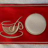 Stickdatei Kaffee Mug Rug Set 133 Untersetzer - Sewando