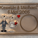 Stickdatei Hochzeit Strichmännchen Set 257 - Sewando