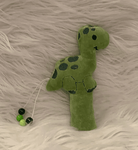 Stickdatei Dinosaurier In the Hoop mit Rassel Set 666 - Sewando