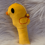 Stickdatei Ente In the Hoop mit Rassel 666 - Sewando