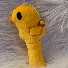 Stickdatei Ente In the Hoop mit Rassel 666 - Sewando