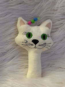 Stickdatei Katze In the Hoop mit Rassel Set 666 - Sewando