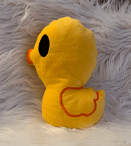 Stickdatei Ente In the Hoop mit Rassel 666 - Sewando