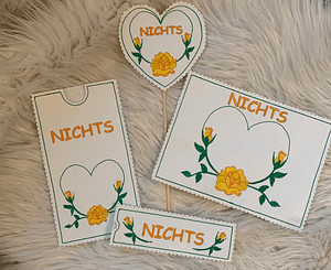 Stickdatei Geschenk Hüllen Nichts Set 709 - Sewando