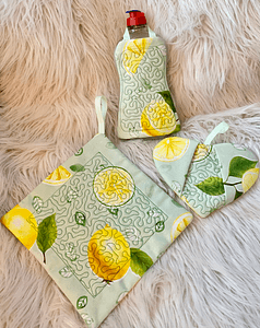 Stickdatei Küche Spülschürze, Topflappen, Untersetzer ITH 710/2 Mug Rug - Sewando