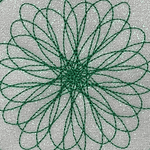 Stickdatei Zirkel Blumen Set 712 - Sewando