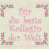 Stickdatei Schokohülle Danke Set 715 - Sewando