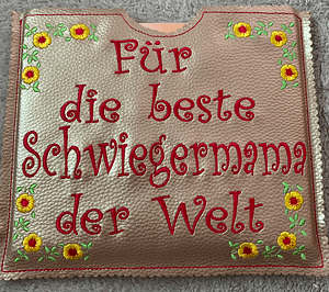 Stickdatei Schokohülle Danke Set 715 - Sewando