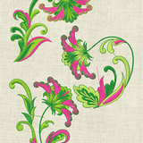 Stickdatei Blume Sommerblumen Blumenranke Set 389 - Sewando