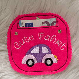 Stickdatei Gutschein Führerschein In the Hoop Set 717 - Sewando