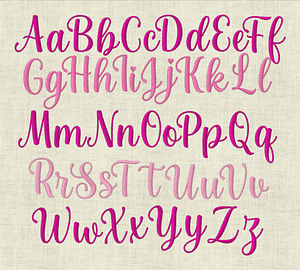 Stickdatei Schrift mit Herzen In Love 3 ca. 19mm Set 641 - Sewando