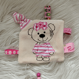 Stickdatei Schnullertuch Girl und Boy Teddy Set 731 - Sewando