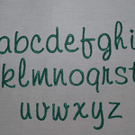 Stickdatei ABC Buchstaben Schrift Alphabet Set 93 - Sewando