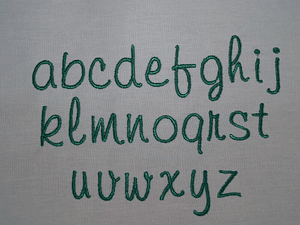 Stickdatei ABC Buchstaben Schrift Alphabet Set 93 - Sewando