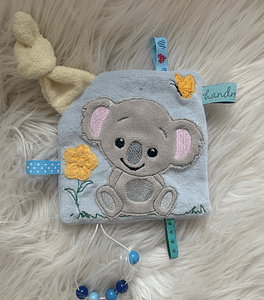 Stickdatei Schnullertuch Set 735 - Sewando