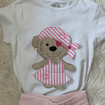 Stickdatei Doodle Teddy Pirat Applikation Set 751 - Sewando