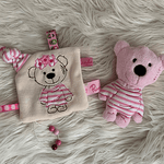 Stickdatei Teddy Girl Geschenkset zur Geburt In the Hoop Set 755 - Sewando