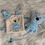 Stickdatei Teddy Boy Geschenkset zur Geburt In the Hoop Set 755 - Sewando