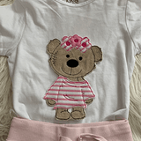 Stickdatei Teddy Girl Geschenkset zur Geburt In the Hoop Set 755 - Sewando
